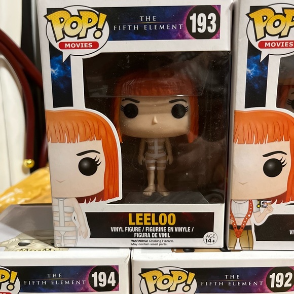 Funko Pop! Movies - The Fifth Element Complete Set - Picture 4 of 10